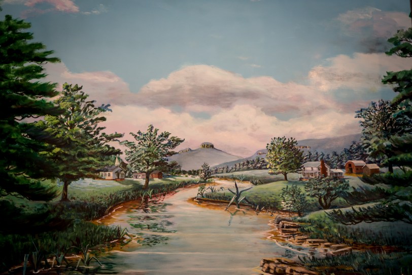 Bethany Baptist Church baptistry painting higher resolution