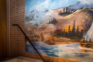 Left side of painting at UCMBC