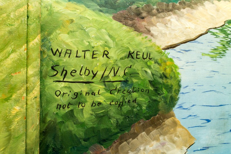 arlington First Baptist baptistry signature