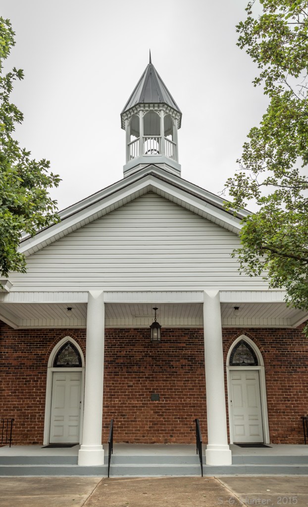 Jersey Baptist Church view of outside front