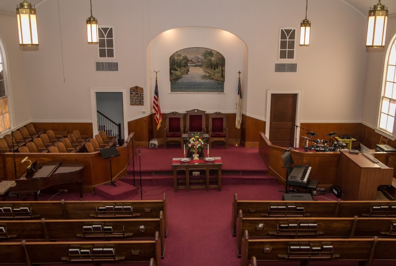 Kendalls Baptist Church baptistry painting #13