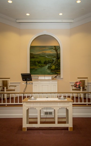 Warners Chapel Church of Christ baptistry #2